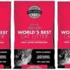 World's Best Cat Litter Red Bag Multiple Clumping Cat Litter - 15 Lbs - Case Of 3 -Weruva Shop worlds best cat litter red bag multiple clumping cat litter 15 lbs case of 3 618951